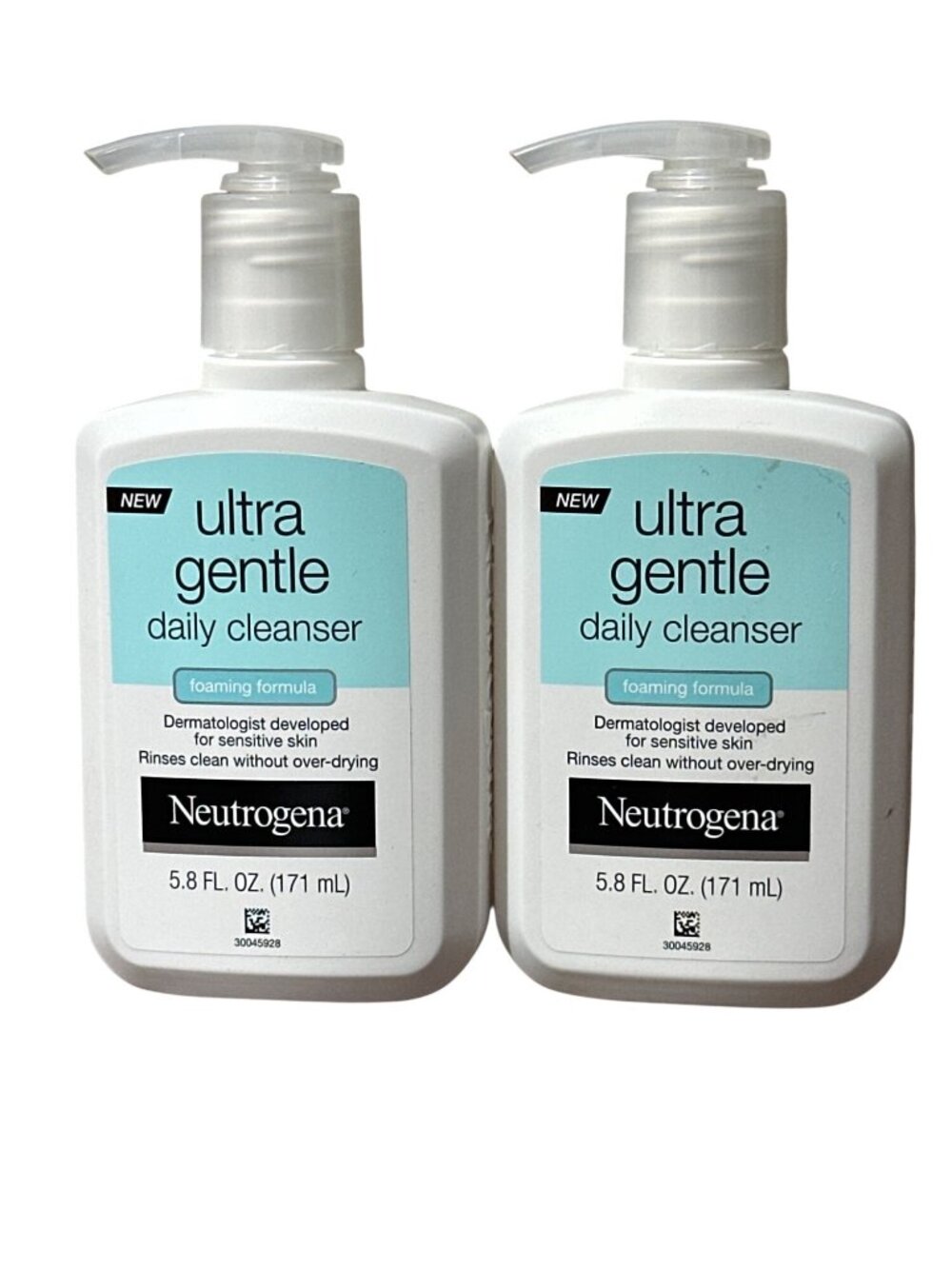 2x- Neutrogena Gentle Foaming Cleanser for Sensitive Skin